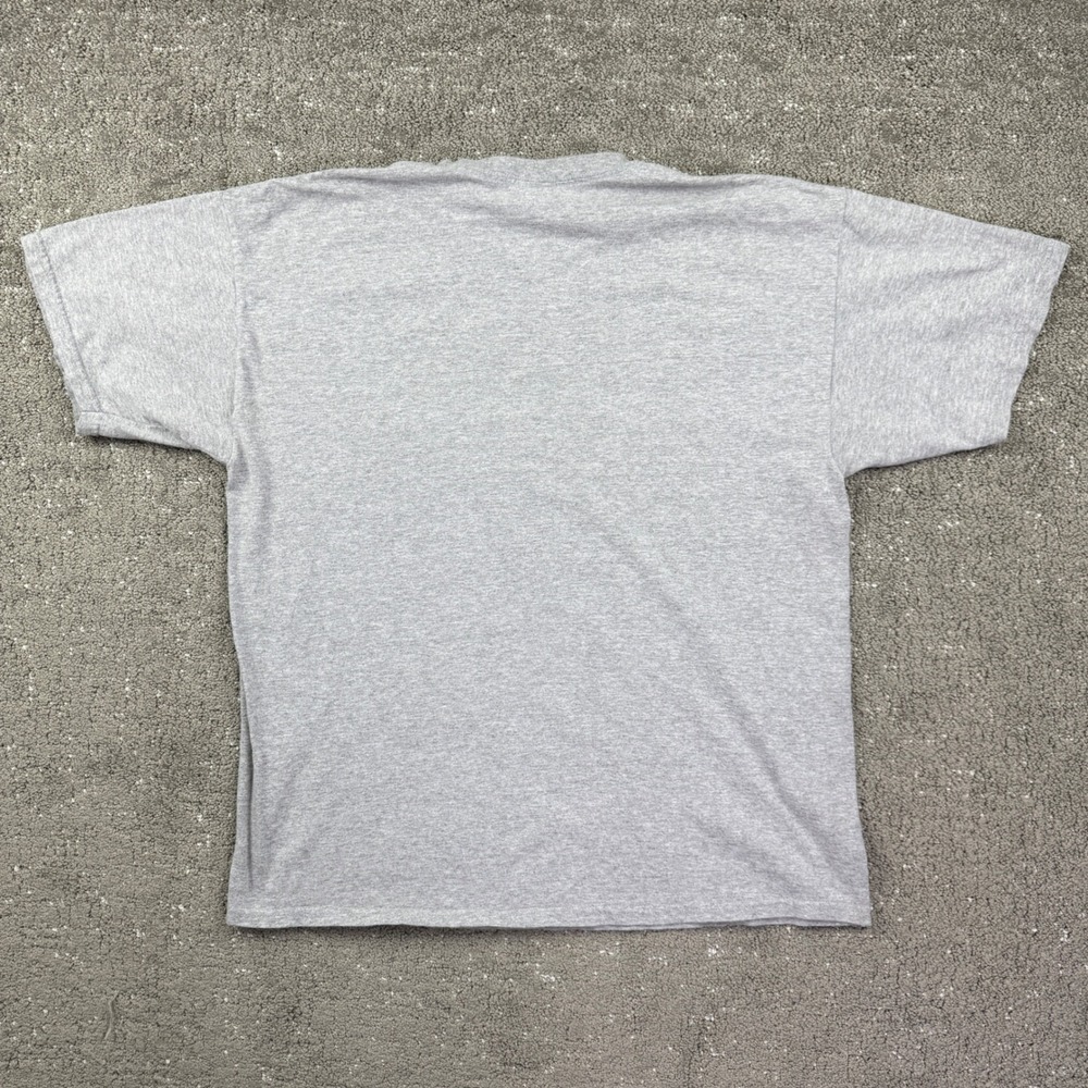 New Agenda Cortland Dad T-Shirt Men XL Gray Short Sleeve Graphic Tee Collegiate - Picture 3 of 7